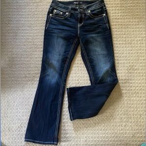 Miss Me Boot Stretch Low Rise Jeans